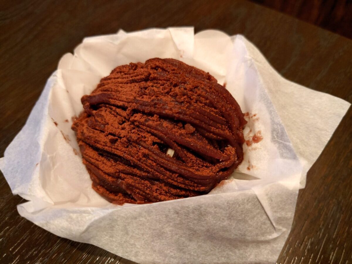 あんこの勝ち　東京一号店オープン　ここでしか味わえないあんこモンブランを味わった