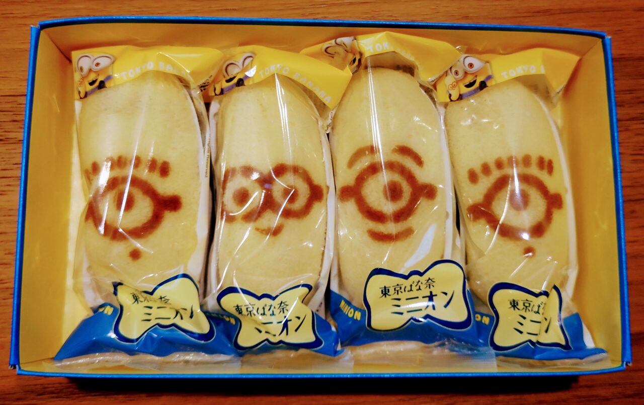 Kansai limited “Tokyo Banana Minion” thick banana custard flavor / Tokyo Banana, which is not available in Tokyo, is limited to the Kansai region!