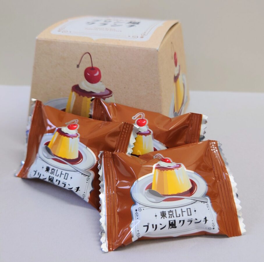 【Extra】Montclave “Tokyo Retro Pudding Style Crunch” / Only ANAFESTA can buy! Chocolate crunch that looks and tastes like “pudding”